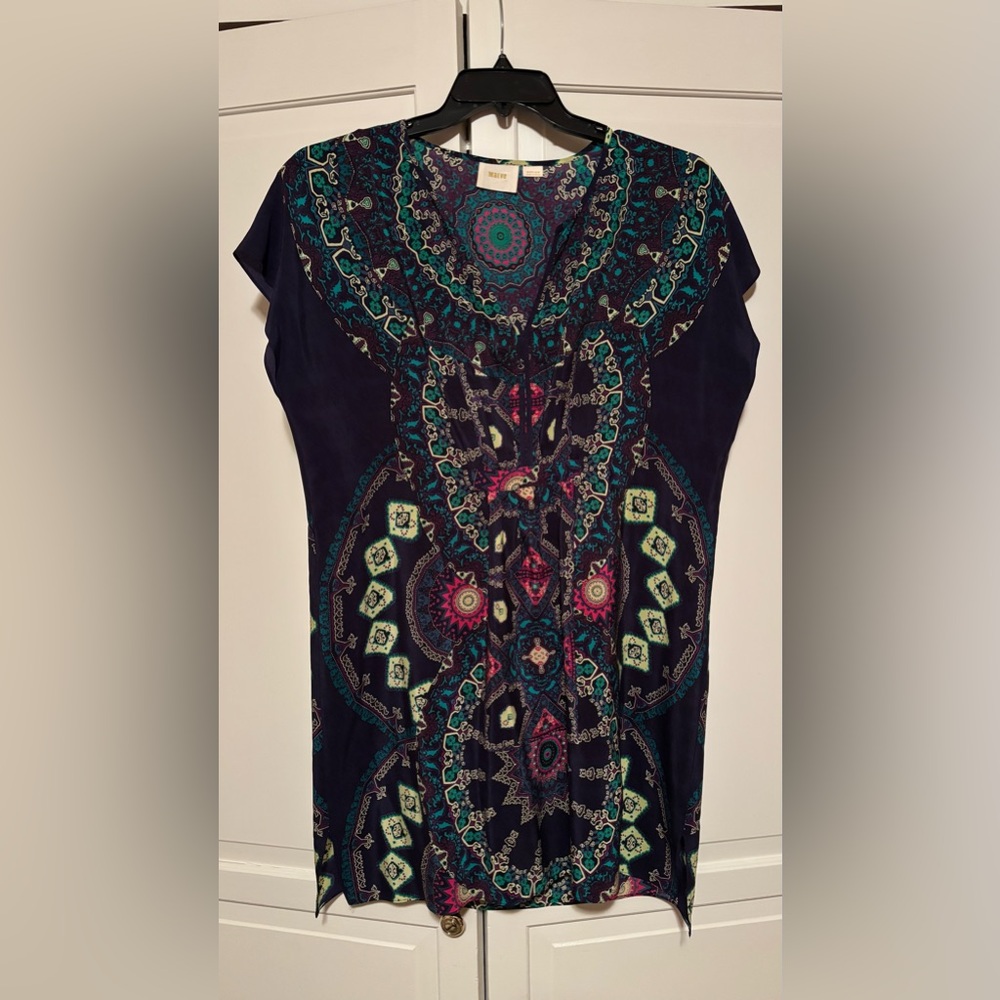 Anthropologie Maeve Printed Dress